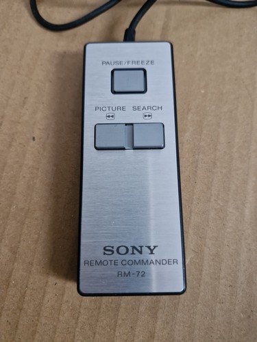 Sony remote commander - sony, rm-72