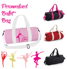 Personalised Barrel Bag Girls