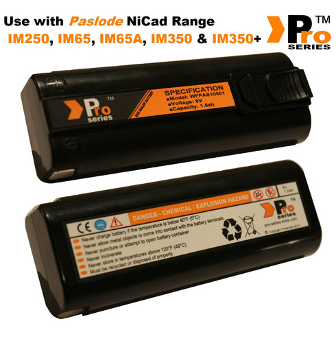 Xpro series batteries 6v - 2,