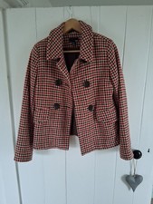 H&M Womans Tweed Jacket Size