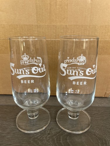 Carlsberg sun out pint - sun’s,