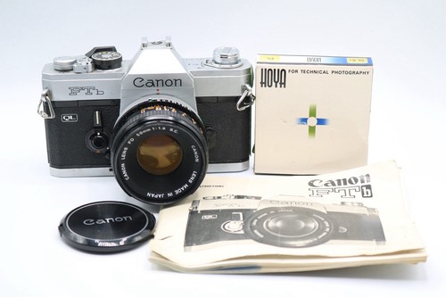 Canon ftb 35mm film - ql,