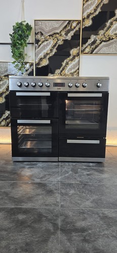 Cooker ceramic hob stainless - cooker,