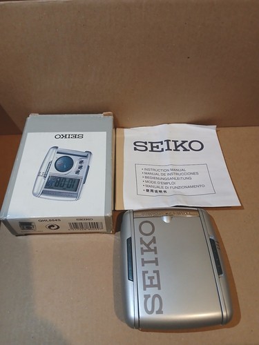 Seiko digital travel alarm - seiko,
