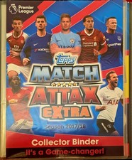 2017/18 Match Attax Extra Premier League Empty Collector Binder Album - Folder