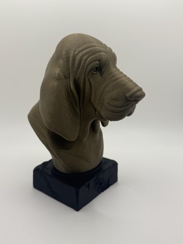Bloodhound dog sculpture pet - bloodhound,