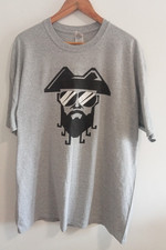 Blackbeards Tea Party Reprobate Band T-Shirt 2XL Grey Rock Punk Indie Music Used