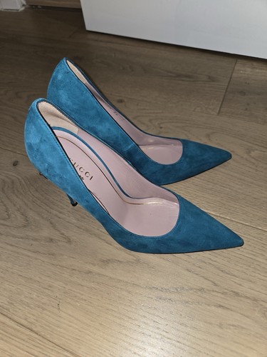 Gucci suede pumps - suede, in