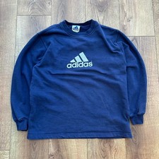 Vintage adidas navy blue