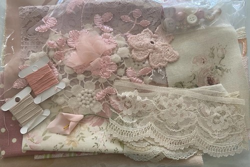 Slow stitch pink cream - pink,