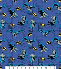 Batman Fabric 112cm wide 100%