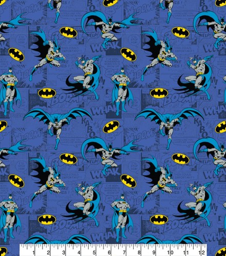 Batman fabric 112cm wide - fabric, 100%