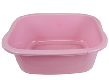 11 Litres Washing Up Bowl Rectangular Plastic Multi-Purpose Basin Mixing Sink