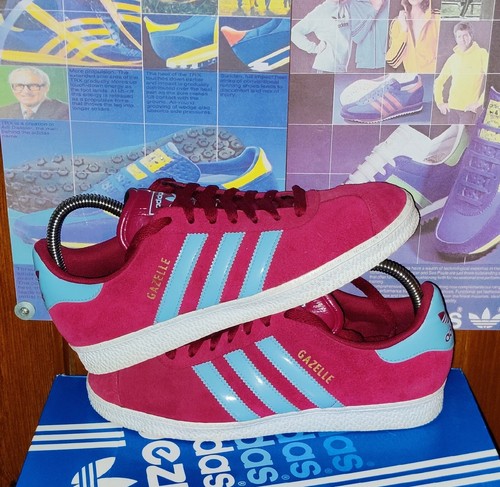 Adidas gazelle size claret - size, 6