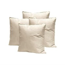 Set of 4 - Duck Feather Cushion Pads Inners Inserts Fillers Scatters