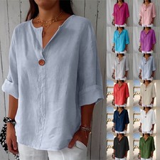 Summer Ladies Linen Cotton