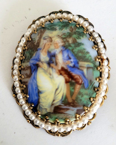 Vintage signed fragonard czech - vintage,