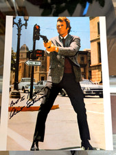 CLINT EASTWOOD Signed (Dirty Harry) 8x10" Authentic Original Autograph