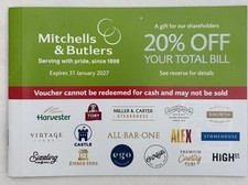 20% off total bill voucher