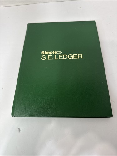 Vintage simplex ledger - vintage,