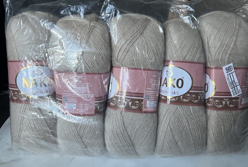 Nako angora luke 5x100g - angora, yarn