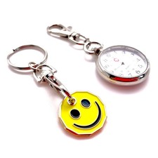 Nurses Battery Watch Keyring &