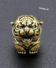 A Vintage Brass Cute Tiger Cub
