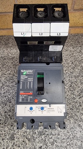 Schneider 200 amp mccb merlin - schneider,