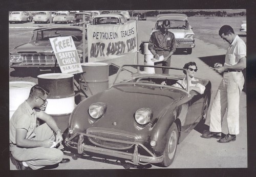 Real photo 1961 austin healer - real,