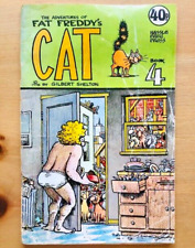 FAT FREDDY'S CAT BOOK 4 by GILBERT SHELTON - P/B - 1978