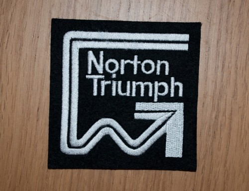 Norton tri embroidered sew - norton/tri, on
