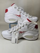 Reebok Question Mid Basketball Trainers UK Size 8 US 9 EU 42 Dr. J