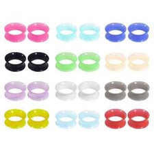 Ear Tunnel Plugs Silicone