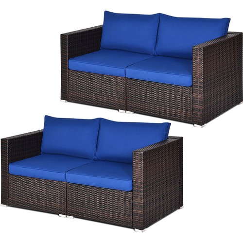 4pcs rattan corner - 4pcs, set