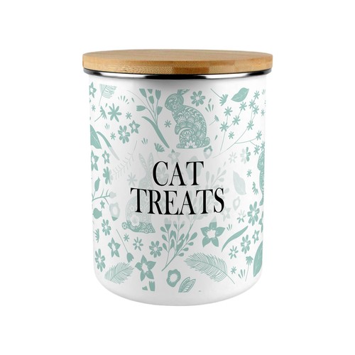 Green rabbits cat treats - green,