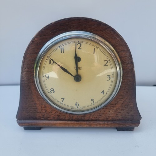 Temco electric mantel clock - electric,