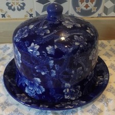 Blue & White Chintz Cheese