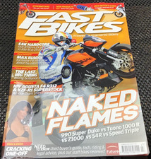 Fast Bike magazine Summer 2007 No 198 Naked Flame  27128 C114
