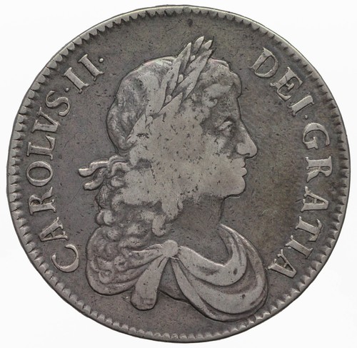 Charles crown 1671 second - crown,
