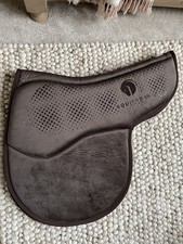 Saddle Equipad Opulence GP Numnah Brown Memory Foam Cob tried on horse only new