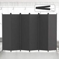 6 Panel Room Divider, 6FT Tall