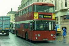 BUS PHOTO OF A CITY OF OXFORD PHOTOGRAPH DAIMLER FLEETLINE 425 PICTURE UFC425K.