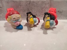 Vintage Retro Burger King Captain Hook / Smee Bath Squirter Toys from Peter Pan 