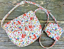 Genuine CATH KIDSTON Saddle Bag Hard Shell & Purse Squirrel  EXCELLENT CONDITION