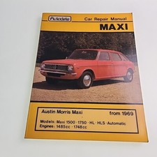 Autodata Maxi 1969 Car Repair Manual Book