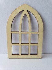 CHURCH gothic wood arch window
