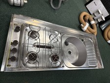 Caravan Motorhome Campervan Sink /Hob / Grill Steel 100 X 43 Cms Spinflo