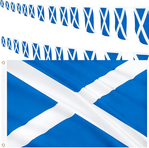 Scotland flag and - flag, bunting