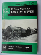 Ian Allan abc British Railways Locomotives Western & Southern Regions 1962