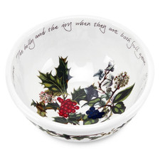 Portmeirion Holly and the Ivy Tableware - Dinner Plate, Side Plate, Cereal Bowl